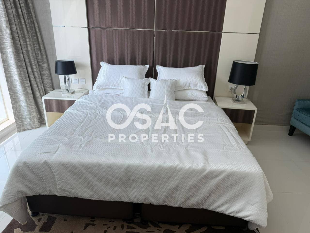 Fully Furnished| High Floor | Partial Canal View 